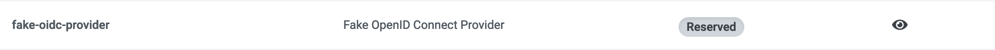 List item when provider is non editable